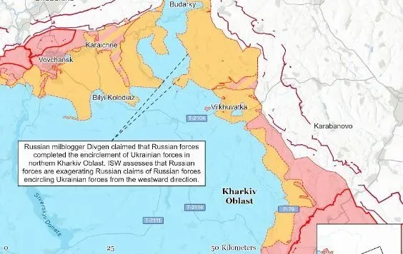 карта бойових дій